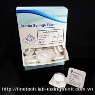 Sterile syringe filter